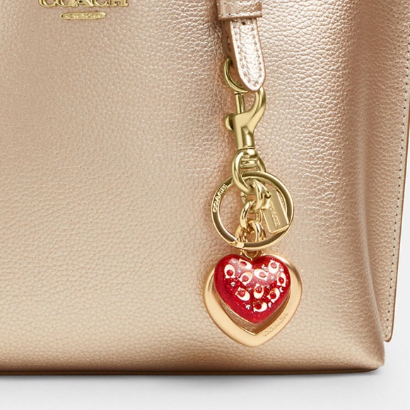 Heart Bag Charm - Picture 1 of 10